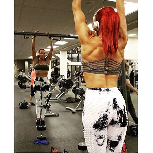 ⚫️🔵 Brazilian Supplex Honeycomb Leggings CAPRI - Picture 3 of 6